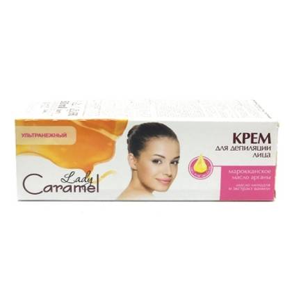 Caramel Ultra Soft Facial Hair Removal Cream 50ml