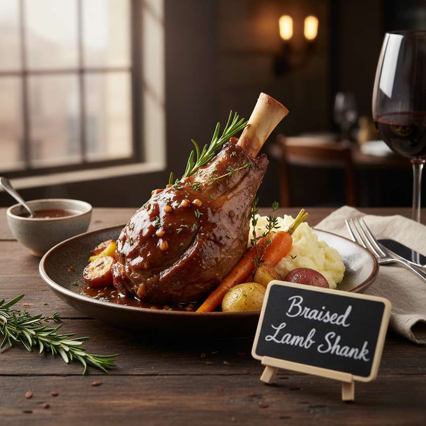 Braised Lamb Shank