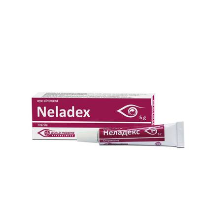 Neladex Eye Ointment 5g Tube #1