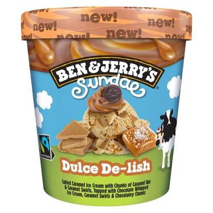 Ben & Jerry's Dulce De-lish 465ml