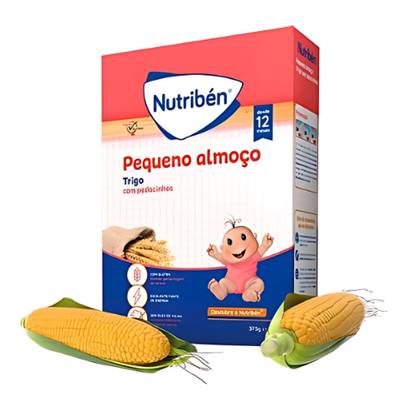 Nutriben - Milk-Free Wheat Flakes Cereal /12 months+/ 375g 6182/6861