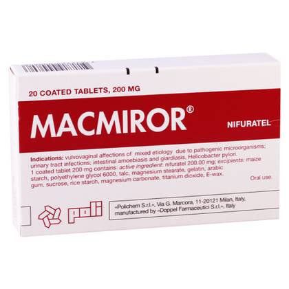 Macmiror 200mg Tablets #20