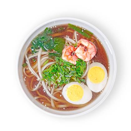 Miso Soup with Shrimp