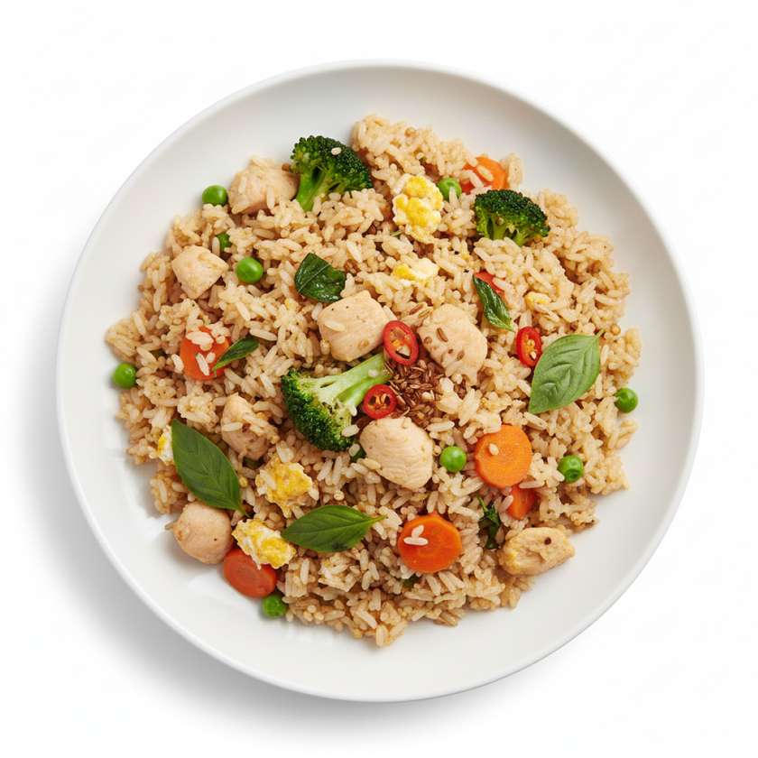 141.Khao Phad Phak