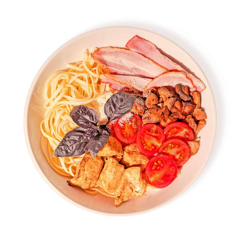 Carbonara Deluxe Pasta