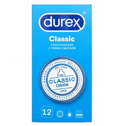 Durex Classic Condoms - 12 Count