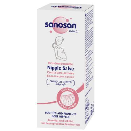 Sanosan Lanolin Nipple Cream 30ml