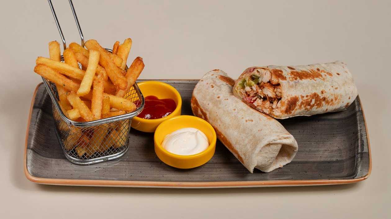 Chicken Barbecue Wrap