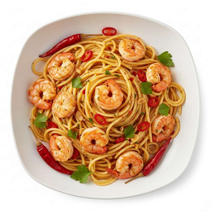 Spaghetti piri-piri