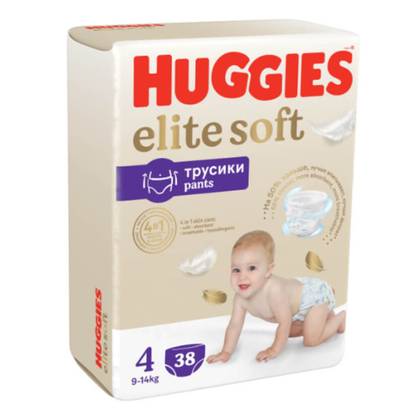 Huggies Elite Soft - Pants Mega Size 4 /9-14kg/ L 9323 #38