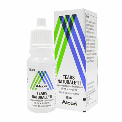 Natural Tears Eye Drops 15ml #1