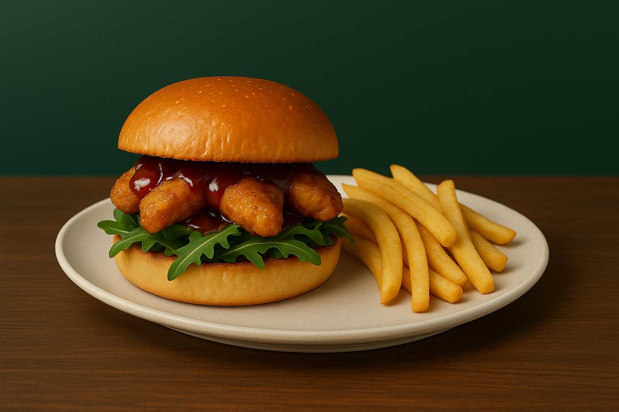 Chicken BBQ Burger