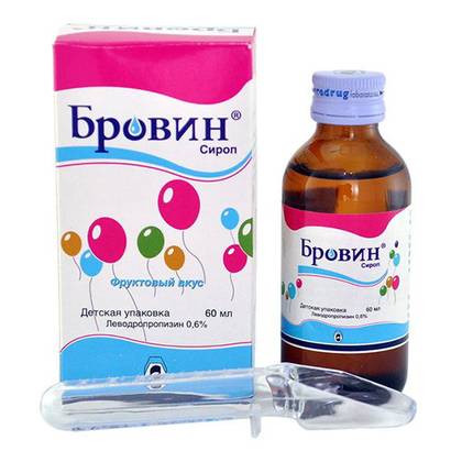 Brovin Syrup 30mg/5ml 60ml Bottle #1