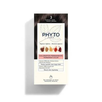Phyto - Color Hair Dye N3 Dark Brown 9805/0980/2525