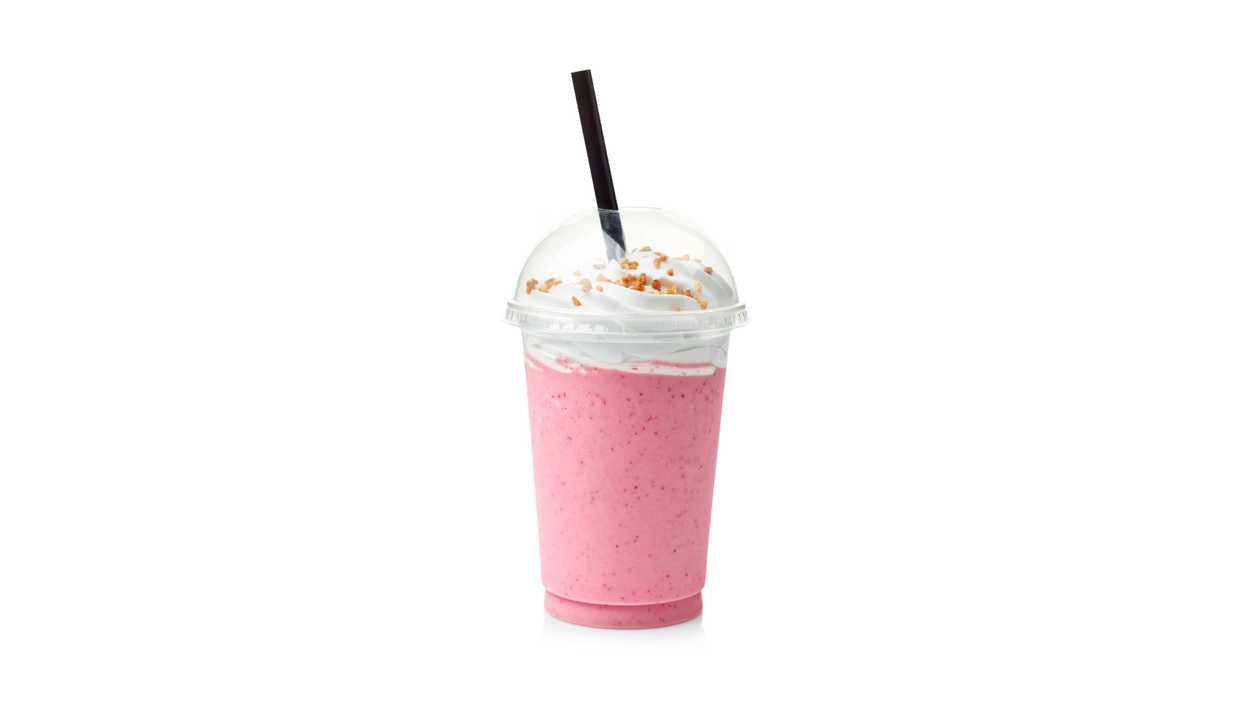 Bubblegum Strawberry Milkshake