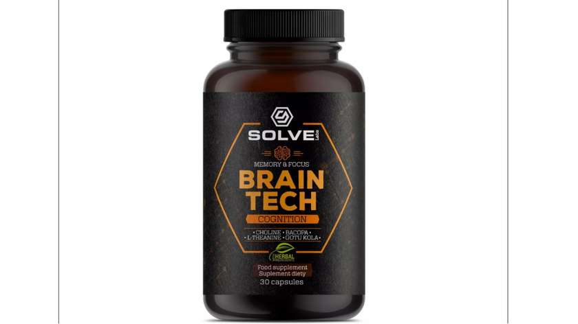Solve Brain Tech Memory & Focus 30 kapsułek