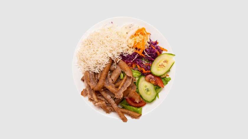 Talíř Kebab S Rýží