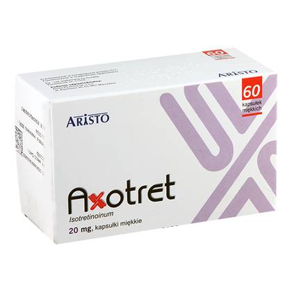Axotret 20mg Capsules #60