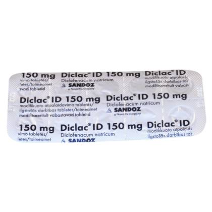 Diclac ID 150mg Tablets #10