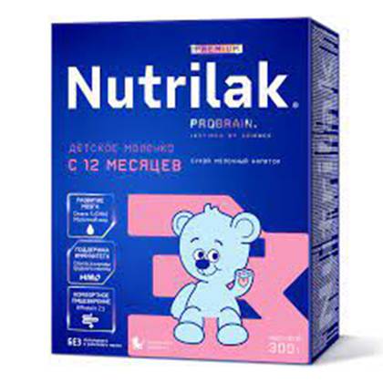 Nutrilak Premium 3 Milk with Prebiotics and Nucleotides /12 months+/ 300g 1387