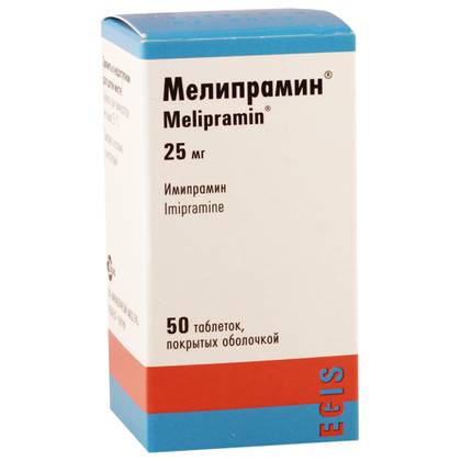 Melipramine 25mg Tablets #50