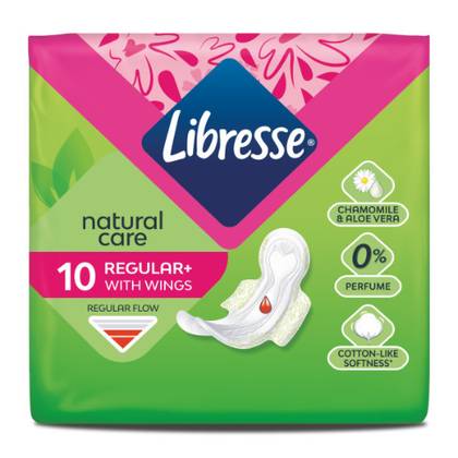 Libresse Natural Care Ultra Normal Sanitary Pads /4drops/ 3300 #10