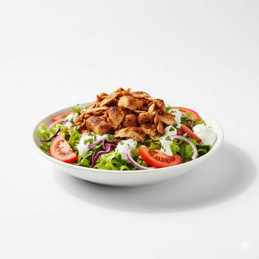 Kebab salad