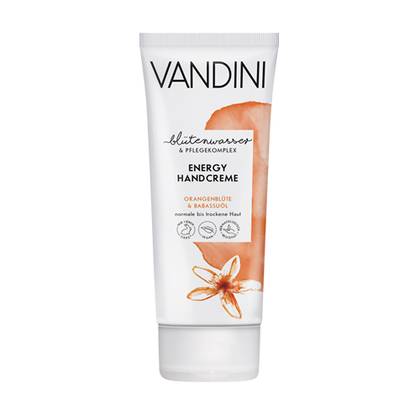 Vandini Energy Hand Cream for Normal/Dry Skin with Orange Blossom and Babassu Oil 75ml