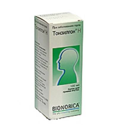 Tonsilgon N Oral Drops 100ml Bottle #1