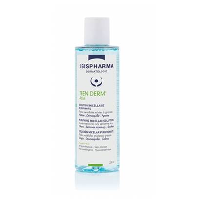 Isispharma Teen Derm Aqua Micellar Cleansing Solution for Oily/Problem Skin 250ml