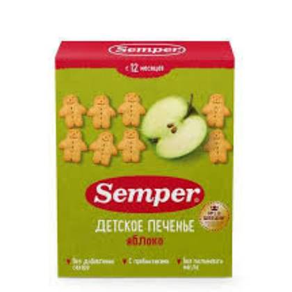 Semper Baby Biscuit, Sugar-Free Apple /12mo+/ 80g 1482
