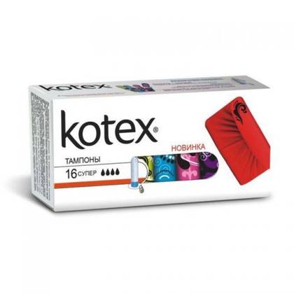 Kotex Tampon Super /4drop/ #16