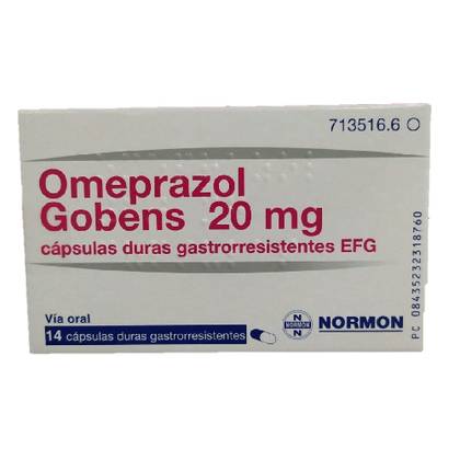 Omeprazole Gobens 20mg Capsules #14