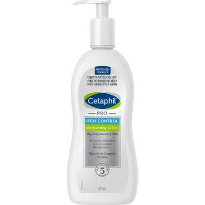 Cetaphil PRO Eczema/Itch Control Body Lotion for Atopic/Sensitive Skin 295ml 8129/5738