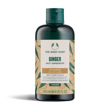 The Body Shop Ginger Anti-Dandruff Shampoo for Dry/Brittle Hair 250ml 33584/42553