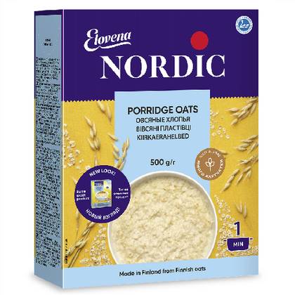 Nordic - Milk-Free Oatmeal Porridge (Hercules) /8mo+/ 500g 38409/0376