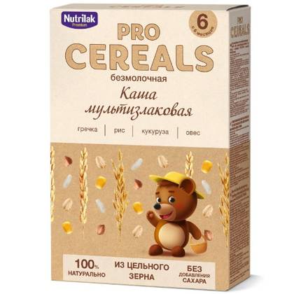 Nutrilak Premium - Milk-Free Multi-Grain Cereal /6m+/ 200g 1042