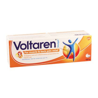 Voltaren Emulgel 1% Gel 100g Tube #1