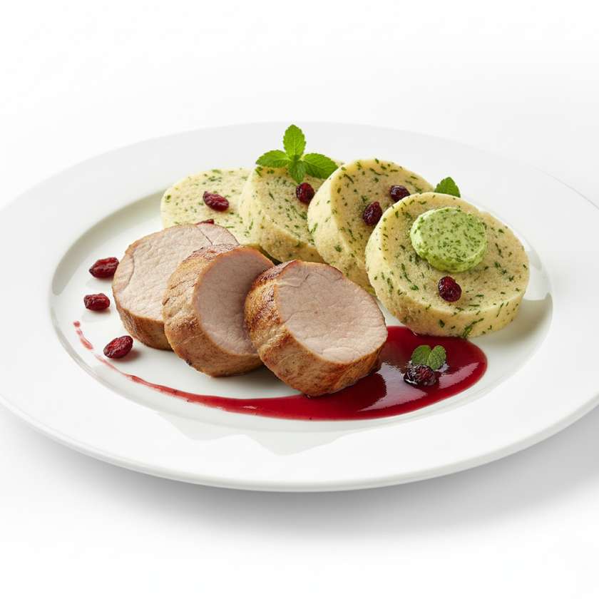 Pork tenderloin medallions