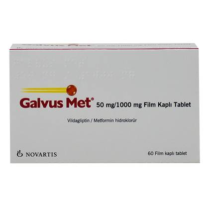 Galvus Met Tablet 50mg+1000mg /TR/ #60