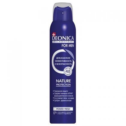Deonica Men Antiperspirant Spray Natural Protection 200ml 30079