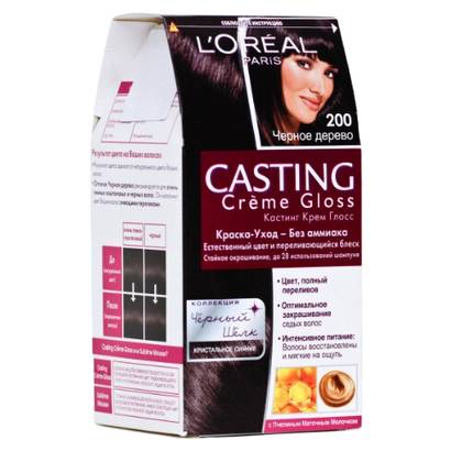 L'Oreal Casting Creme Gloss 200 Ebony Black
