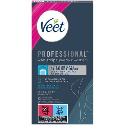 Veet Body Hair Removal Strips for Sensitive Skin #12