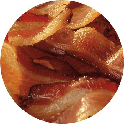 Fried bacon