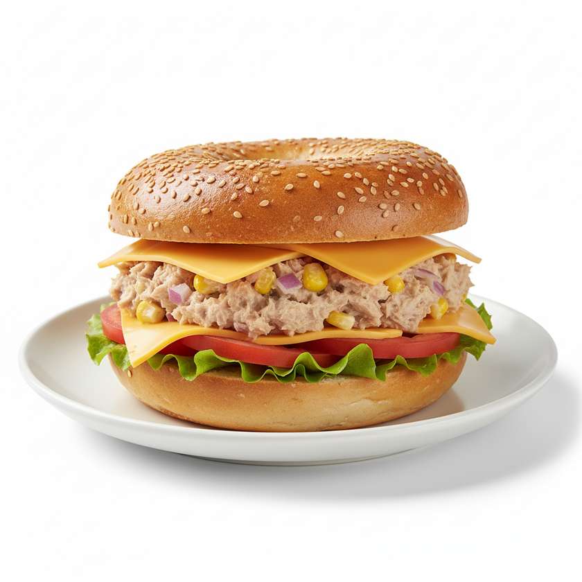 Tuniakový Bagel