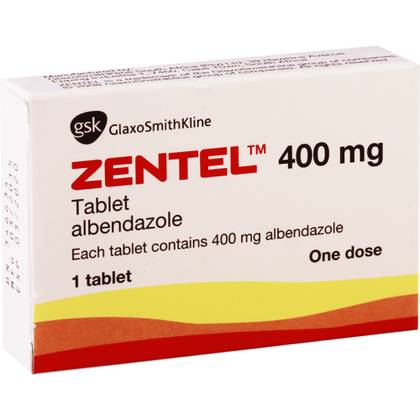 Zentel 400mg Tablet #1