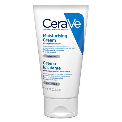CeraVe Moisturizing Cream for Dry to Very Dry Skin Face and Body 50ml 7371