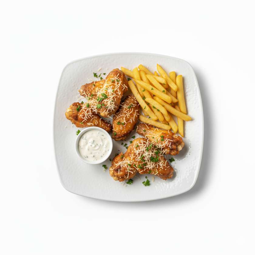 Parmezánové kuřecí křidýlka