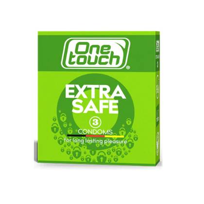 One Touch Extra Safe Condoms 3-Pack