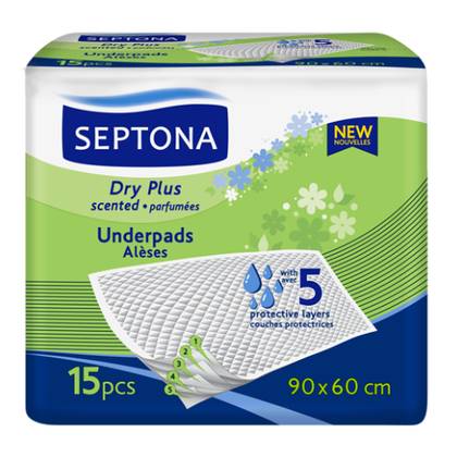 Septona Scented Bed Sheets for Bedridden Patients 60X90cm 0273/0242 #15